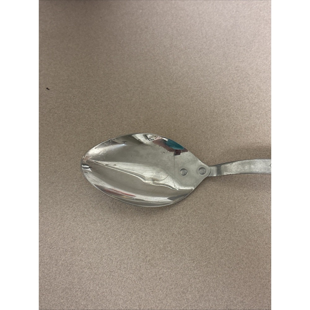 Cutco Large Basting Serving Spoon Stainless Steel 17 KG 12.5" Brown Handle - Picture 4 of 5